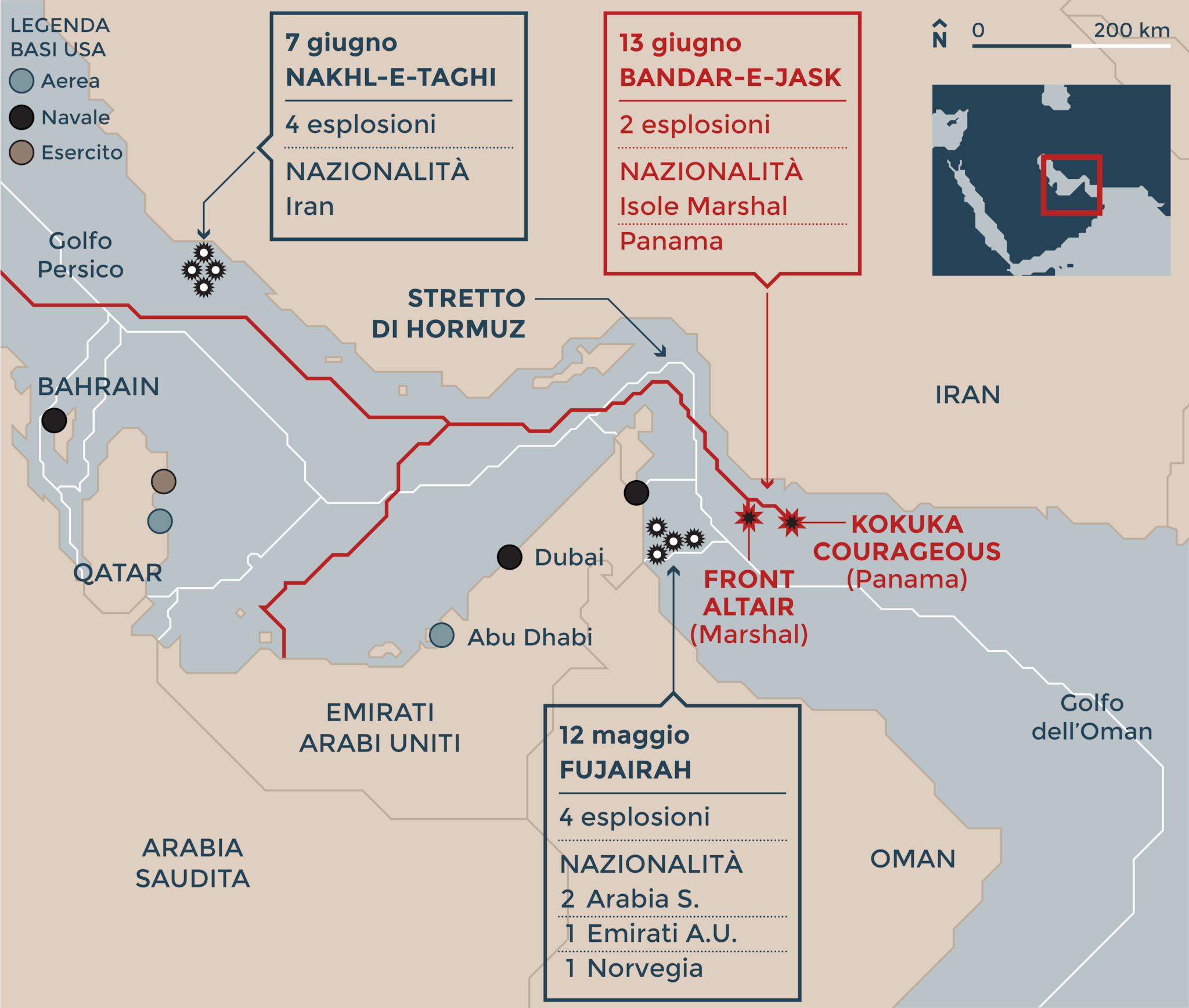 Hormuz Venti Di Guerra Usa Iran Sulle Rotte Del Petrolio Il Sole 24 Ore
